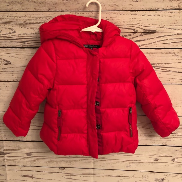 lili gaufrette red coat